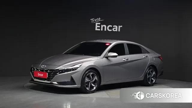 Hyundai Avante (CN7) 2022 Серебристо-серый из Кореи