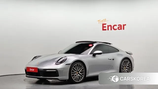 Porsche 911(992) 2024 Серебряный из Кореи