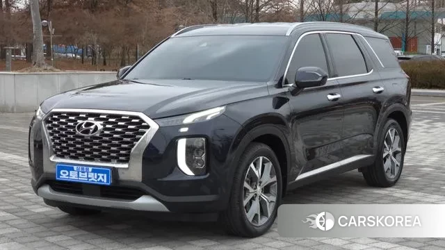 Hyundai Palisade 2019 Синий из Кореи