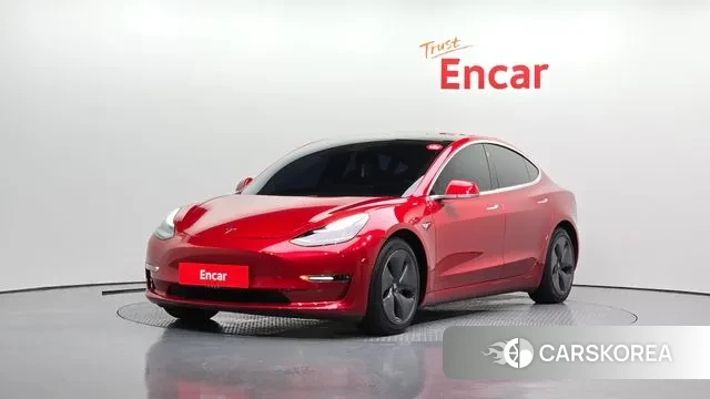 Tesla Model 3 2020 Красный из Кореи