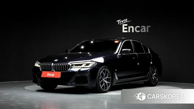 BMW 5 Series (G30) 2021 Черный из Кореи