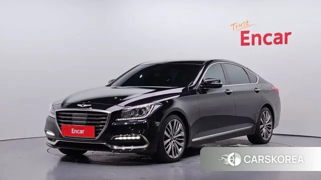 Genesis G80 2018 Черный из Кореи