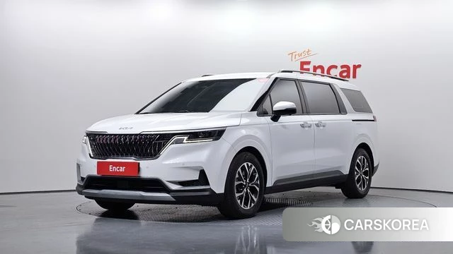 Kia Carnival 4th generation 2021 Белый из Кореи