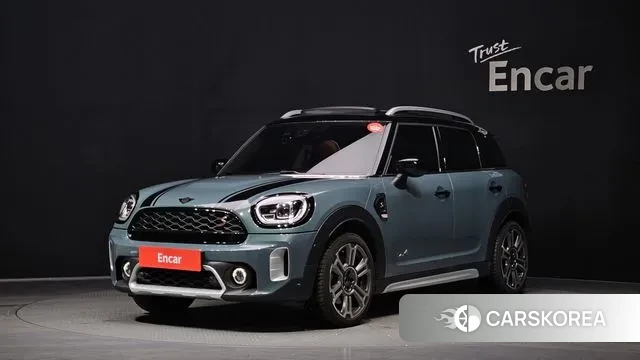 Mini Cooper S Countryman 2022 Синий нефрит из Кореи