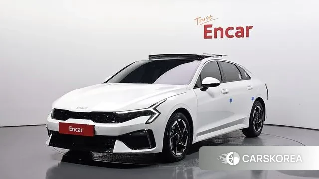 Kia The New K5 3rd generation 2024 Белый из Кореи