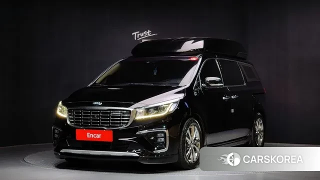 Kia The New Carnival 2019 Черный из Кореи