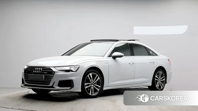 Audi A6 (C8) 2023 Белый из Кореи