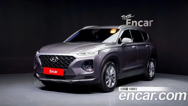 Hyundai Santa Fe TM 2018 Серый из Кореи
