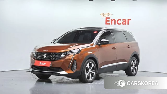 Peugeot 5008 second generation 2021 Оранжевый из Кореи