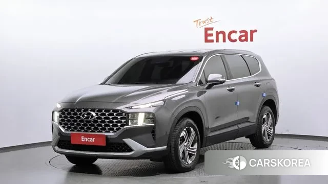 Hyundai The New Santa Fe 2021 Серый из Кореи