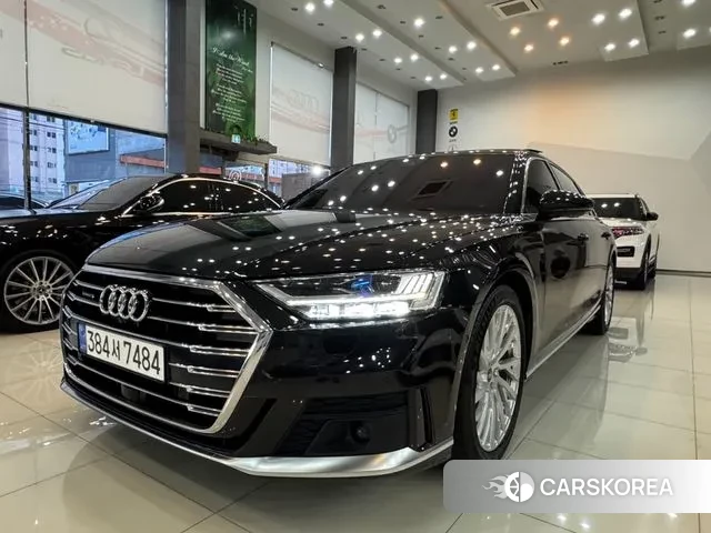 Audi A8 (D5) 2021 Черный из Кореи