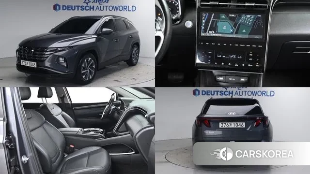 Hyundai Tucson (NX4) 2022 Серый из Кореи