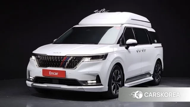 Kia Carnival 4th generation 2021 Белый из Кореи