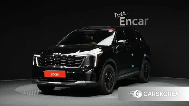 Kia The New Sorento 4th Generation 2024 Черный из Кореи