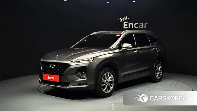 Hyundai Santa Fe TM 2018 Серый из Кореи