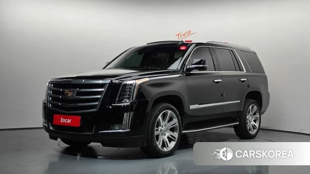 Cadillac Escalade 2018 Черный из Кореи