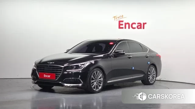 Genesis G80 2018 Черный из Кореи