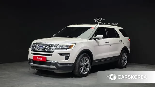 Ford Explorer 2018 Белый из Кореи