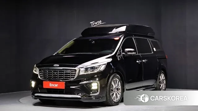 Kia The New Carnival 2019 Черный из Кореи