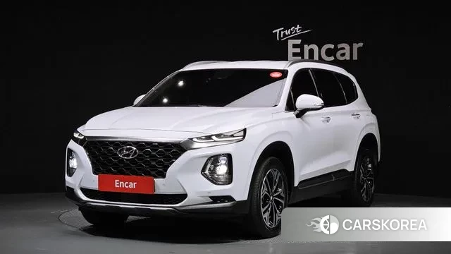 Hyundai Santa Fe TM 2018 Белый из Кореи