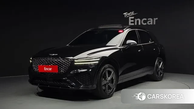 Genesis GV70 2022 Черный из Кореи