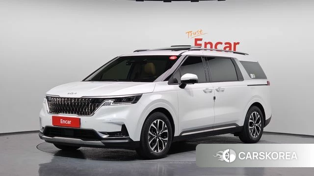Kia Carnival 4th generation 2023 Белый из Кореи