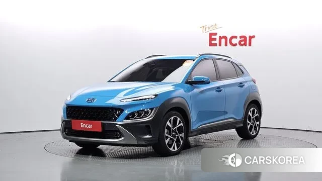 Hyundai The New Kona 2021 Небесно-голубой из Кореи