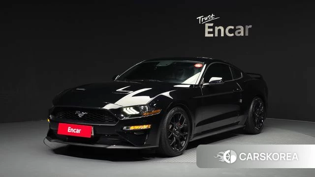 Ford Mustang 2019 Черный из Кореи