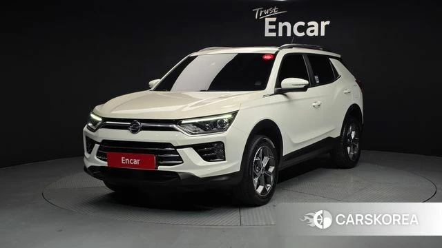 Ssangyong Beautiful Korando 2021 Белый из Кореи