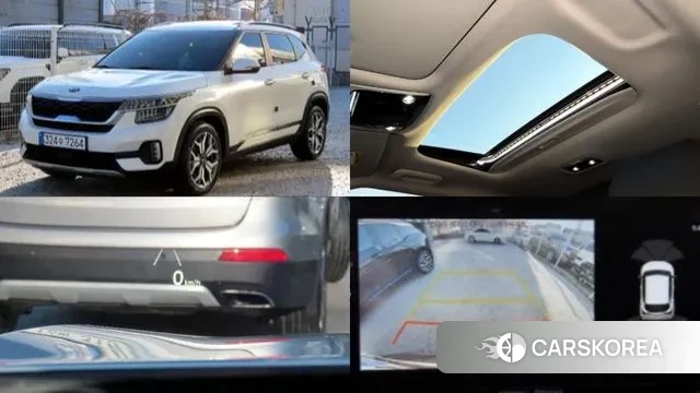 Kia Seltos 2020 Белый из Кореи