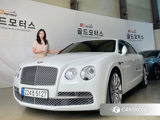 Bentley Flying Spur 2nd Generation 2018 Белый из Кореи