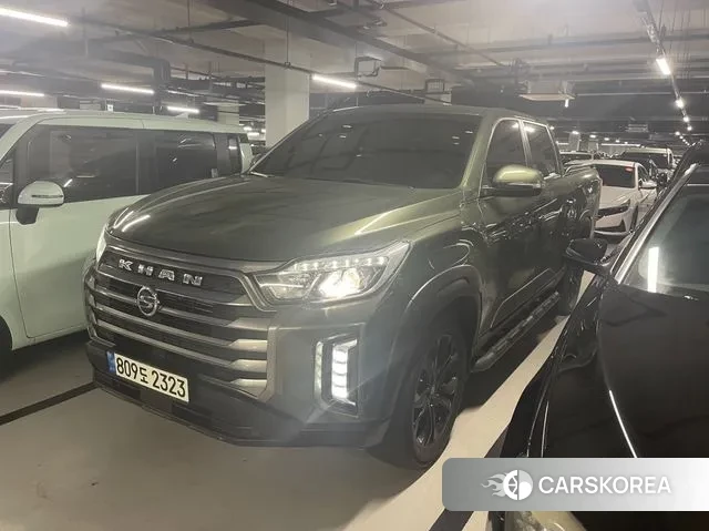 Ssangyong The New Rexton Sports Cannes 2021 Зеленый из Кореи