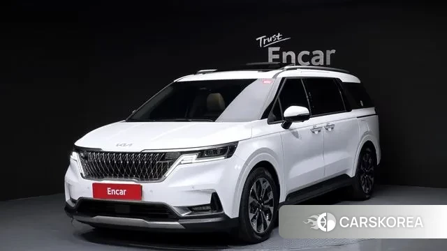 Kia Carnival 4th generation 2023 Белый из Кореи