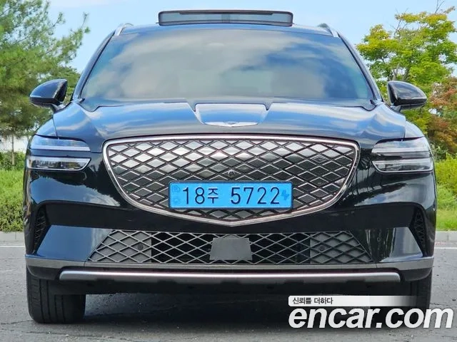 Genesis Electrified GV70 2022 Черный из Кореи