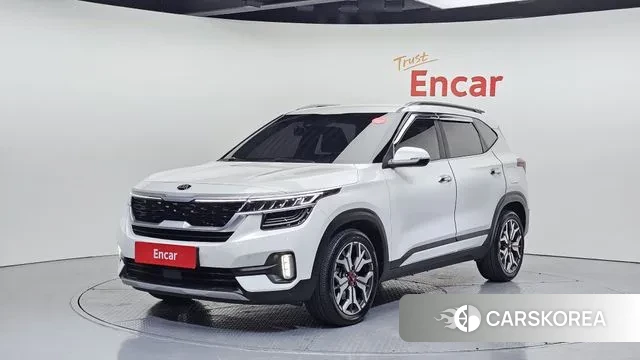 Kia Seltos 2021 Белый из Кореи
