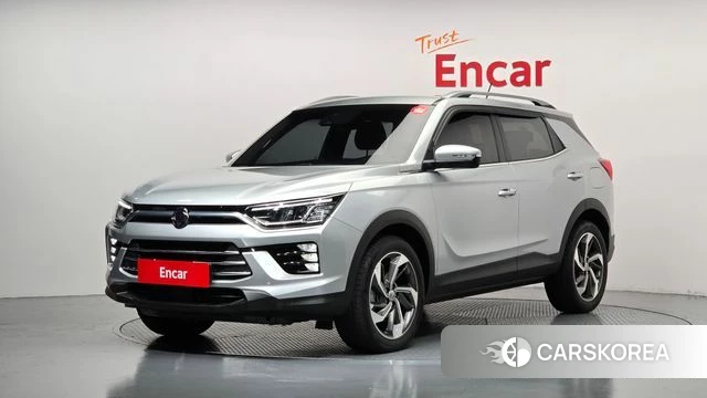 Ssangyong Beautiful Korando 2020 Серебристо-серый из Кореи