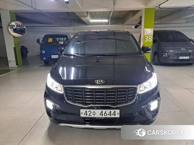 Kia The New Carnival 2019 Черный из Кореи