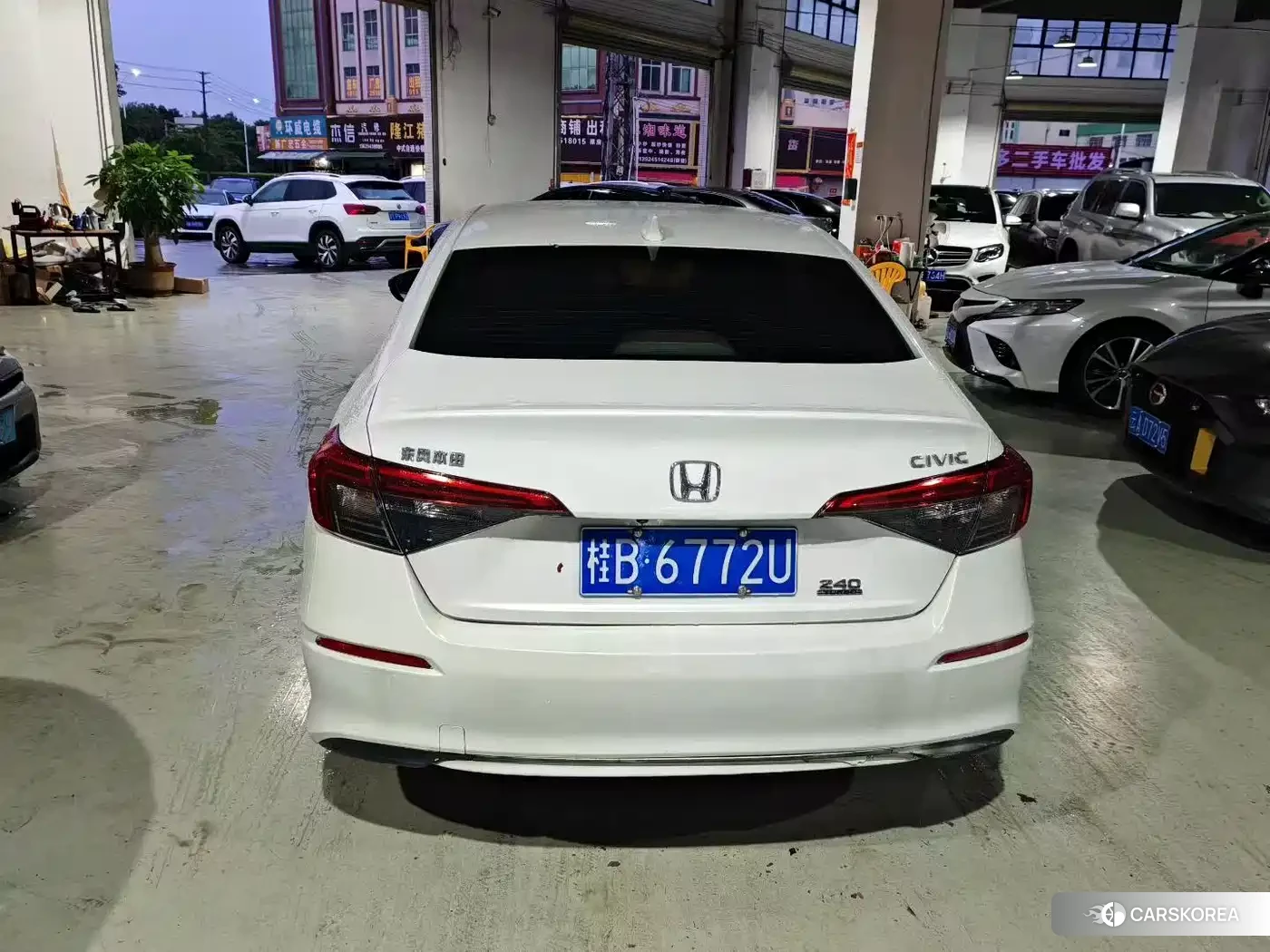 Honda Civic 2022 Белый из Китая