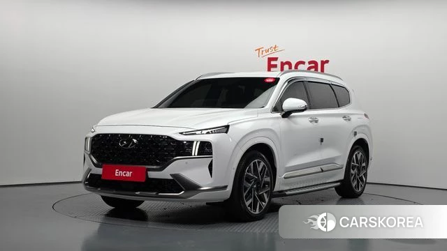 Hyundai The New Santa Fe 2022 Белый из Кореи