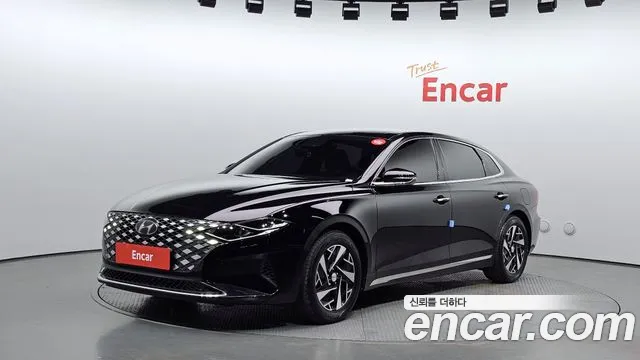 Hyundai The New Grandeur IG Hybrid 2021 Черный из Кореи