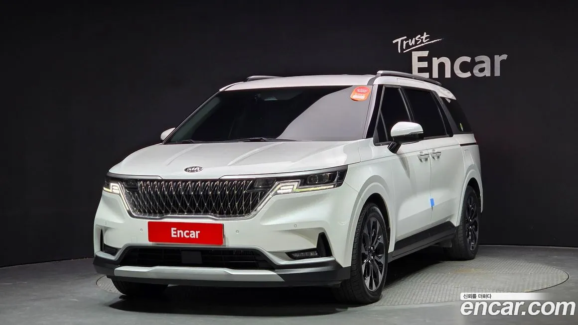 Kia Carnival 4th generation 2020 Белый из Кореи