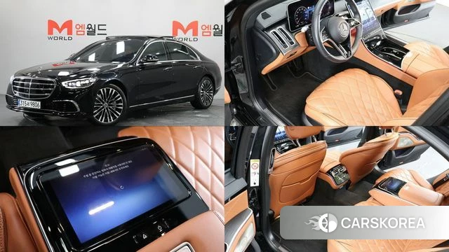 Mercedes-Benz S-Class W223 2023 Черный из Кореи