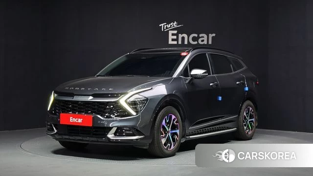 Kia Sportage 5th Generation Hybrid 2021 Серый из Кореи