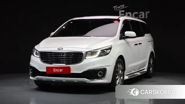 Kia All New Carnival 2018 Белый из Кореи