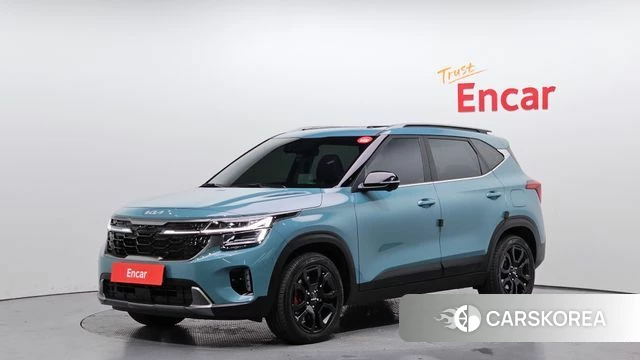 Kia The New Seltos 2024 Синий нефрит из Кореи
