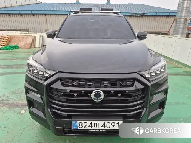 Ssangyong The New Rexton Sport 2023 Черный из Кореи