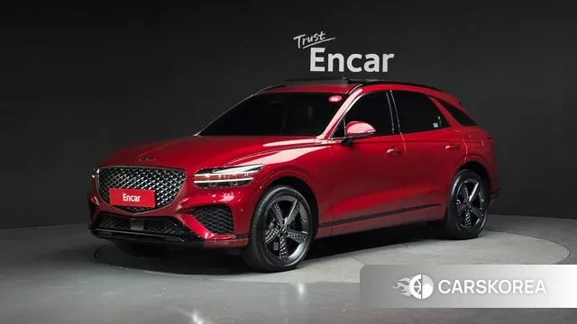 Genesis GV70 2022 Красный из Кореи