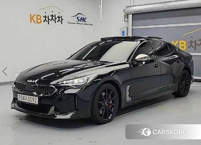 Kia Stinger Meister 2021 Черный из Кореи