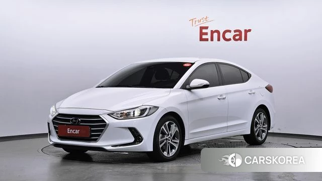 Hyundai Avante AD 2018 Белый из Кореи