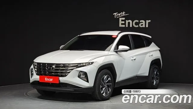 Hyundai Tucson (NX4) 2021 Белый из Кореи